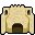 Small Sand Castle icon/pixelart