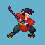 samurai idle icon/pixelart