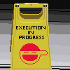 Execution icon/pixelart