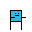 exercise cube icon/pixelart