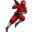 32 bit ninja! icon/pixelart