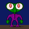 Extraterrestre icon/pixelart