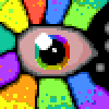 Eyes icon/pixelart