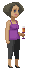 cheering icon/pixelart
