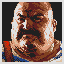 portrait sketched of Streets of Rage icon/pixelart