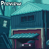 Factory Background  icon/pixelart