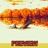 reflections of a falling fall icon/pixelart