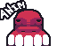 The walls have mouths. icon/pixelart