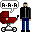 family scene... icon/pixelart