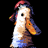 Goose icon/pixelart
