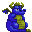 Fat Spyro icon/pixelart