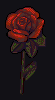 Een roos voor jou icon/pixelart