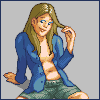 female me icon/pixelart