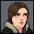 Female Character icon/pixelart
