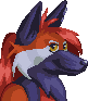 Vikxin bust icon/pixelart