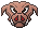 Fierce Hog icon/pixelart