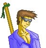 Fighter Portrait icon/pixelart