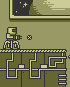 AlfaRobot In outer space! icon/pixelart