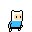 8 bit Finn icon/pixelart