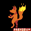 Firefox V. Chrome icon/pixelart