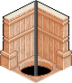 Fire Escape icon/pixelart