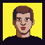 First portrait icon/pixelart
