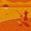 fishing icon/pixelart