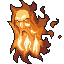 Flame Wizard icon/pixelart