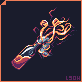 Flammable Molotov icon/pixelart