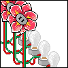 Plug And Go Flower icon/pixelart