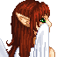 Angel in a Gown icon/pixelart