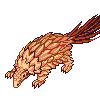 Fluffy Pangolin - PixelJoint Challenge icon/pixelart