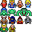 Folks icon/pixelart