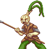 Mr. Onion the spearman. icon/pixelart