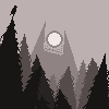 Forest icon/pixelart