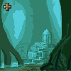 Enchanted Forest Ruins icon/pixelart
