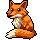 Fox icon/pixelart