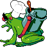 Frog Chef icon/pixelart