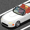 Mazda MX5 icon/pixelart