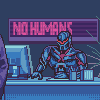 NO HUMANS icon/pixelart