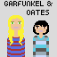 Garfunkel and Oates icon/pixelart