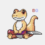 Gecko icon/pixelart