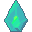 Green Gem icon/pixelart