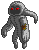 Ghost ragdoll. icon/pixelart