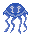 Jellyfish Demo icon/pixelart