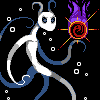 Giegue and Genian icon/pixelart