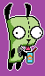 zim and gir icon/pixelart