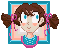 Girl Avatar icon/pixelart