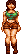 Run icon/pixelart
