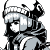 Girl With Camera icon/pixelart